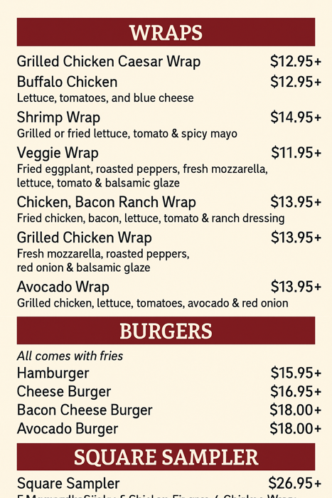 Our Foods